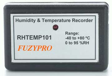 FuzyPro, Humidity &amp; Temperature Recorder, RHTEMP101